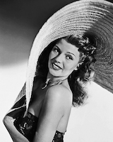 80cm x 100cm Rita Hayworth von Hollywood Photo Archive