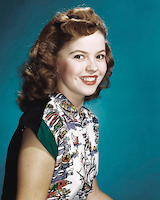 80cm x 100cm Shirley Temple von Hollywood Photo Archive