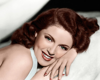 100cm x 80cm Lana Turner von Hollywood Photo Archive