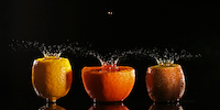 100cm x 50cm Trilogie Fruits II von Manuel Sanchez