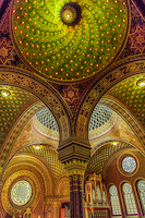 66.67cm x 100cm Colourful Synagoge II von Ronin