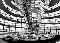 140cm x 100cm Bundestag von Ronin