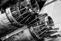 100cm x 66.67cm Dual Jet Engine von Ronin