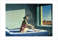 100cm x 70cm Morgensonne, 1952 von Edward  Hopper