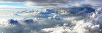100cm x 33cm Wolkenreise von Hajo Dietz