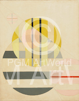 7.8cm x 10cm Komposition Z II. von László Moholy-Nagy