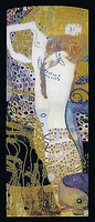 25cm x 58cm Wasserschlangen I von Klimt, Gustav