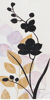 25cm x 50cm Silhouetted Blossoms Story von Elle Summers
