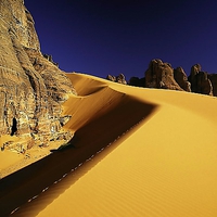 98cm x 98cm Sahara Djado-Plateau von MARTIN, MICHAEL