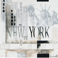 70cm x 70cm New York Why WTC von Marie Louise Oudkerk