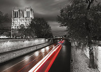 70cm x 50cm Notre Dame de Paris von Jean-Jacques Bernier
