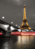 50cm x 70cm Tour Eiffel von Jean-Jacques Bernier