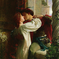 70cm x 70cm Romeo and Juliet, 1884 von Frank Dicksee