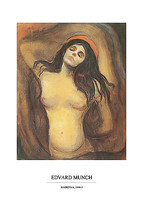 50cm x 70cm Madonna, 1894-5 von Edvard Munch