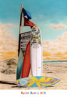45.7cm x 66cm Surf Conditions von Robin Renee Hix