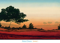 91.5cm x 66cm Sunrise I von Robert Charon