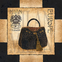 30.5cm x 30.5cm Shopping Milan von Charlene Olson