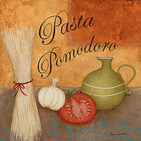 30.5cm x 30.5cm Pasta Pomodoro von Jane Carroll