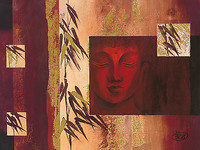 40cm x 30cm Buddha IV von Verbeek + van den Broek
