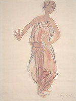 60cm x 80cm Cambodian Dancer I von Auguste Rodin