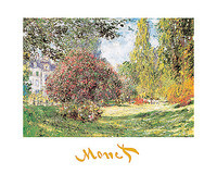 30cm x 24cm Il Parco Monceau von Claude Monet