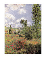 40cm x 50cm Ile Saint-Martin I von Claude Monet