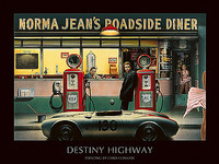 80cm x 60cm Destiny Highway von Chris Consani