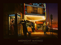 80cm x 60cm Midnight Matinee von Chris Consani