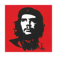 40cm x 40cm Che Guevara (Red) von Pyramid Studios