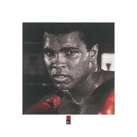 40cm x 40cm Muhammad Ali (Boxing Gloves) von Muhammad Ali Enterprises LLC.