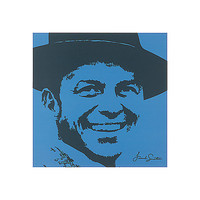 40cm x 40cm Frank Sinatra (Blue) von Pyramid Studios