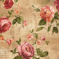 49.8cm x 49.8cm Rose Garden II von Renee Campbell