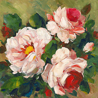 50.8cm x 50.8cm Rose Garden I von Parastoo Ganjei