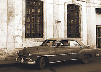 70cm x 50cm Cuban Classics IV von Tony Koukos