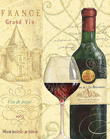 28cm x 35.5cm Wine Passion I von Daphne Brissonnet