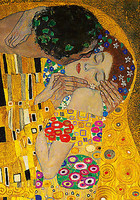 70cm x 100cm Der Kuß (Ausschnitt) von Klimt, Gustav