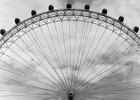 140cm x 100cm London Eye von Butcher,Dave