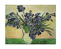 50cm x 40cm Iris Strauss, 1890 von VAN GOGH
