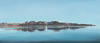 140cm x 60cm Arctic refelction von Reader,Dawn