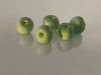 150cm x 112.5cm Vijf appels von Délaer,