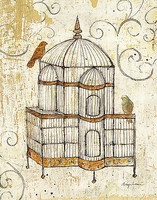 110cm x 140cm Bird Cage I von Tillmon, Avery
