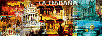 100cm x 35cm La Habana von PORKAY,SASKIA
