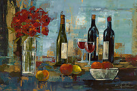 150cm x 100cm Fruit and Wine von Vassileva, Silvia