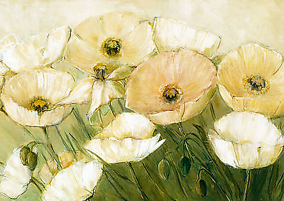 29.7cm x 21cm Tender Poppies von Elisabeth Krobs
