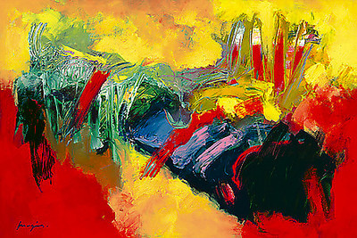 Array Rouge-Jaune I von Pascal Magis