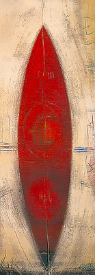Array Triptyque rouge II von Carole Bécam