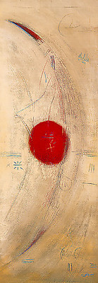 Array Triptyque rouge III von Carole Bécam