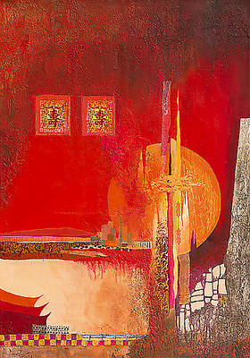 Array Chinese Landscape von Margreet Holtkamp