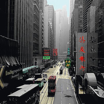 Array Hong Kong Tram von Anne Valverde