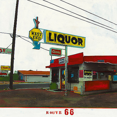 Array Route 66 - West End Liquor von Ayline Olukman